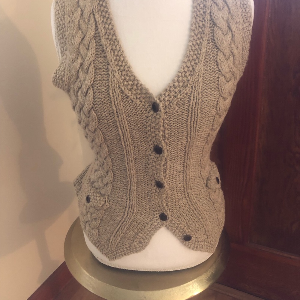 Ralph Lauren hand knit sweater vest